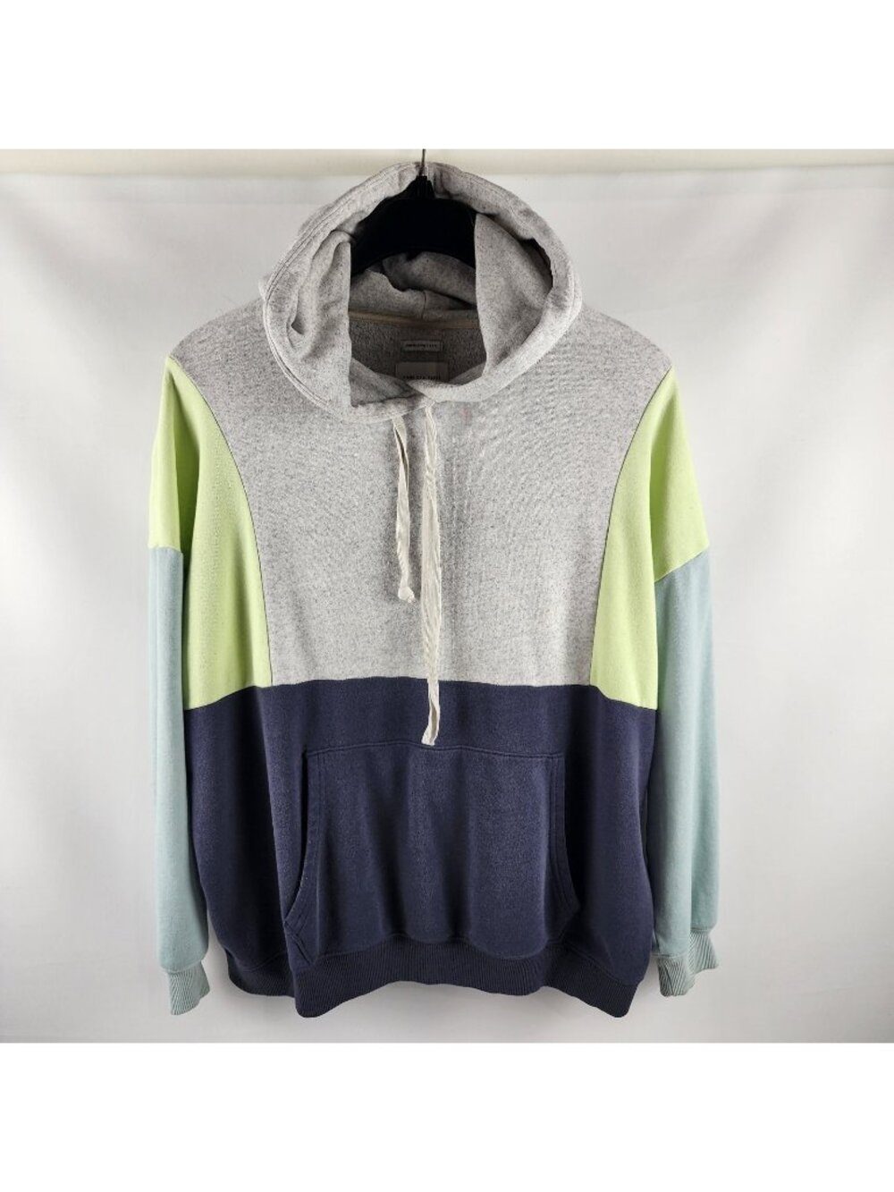 American Eagle Hoodie Mens Large Colorblock Amazingly Soft Sweatshirt